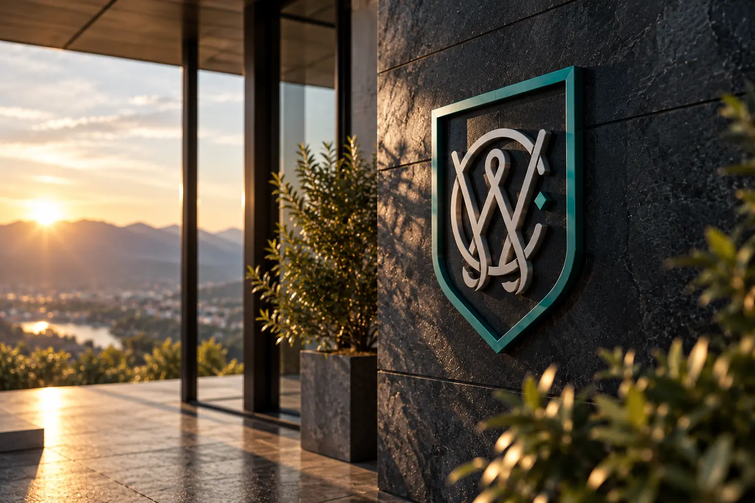 Wealthcrest Offices and landscape