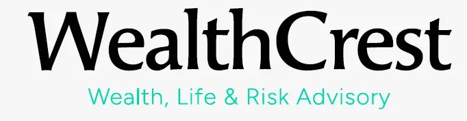 Wealthcrest Logo Landscape White